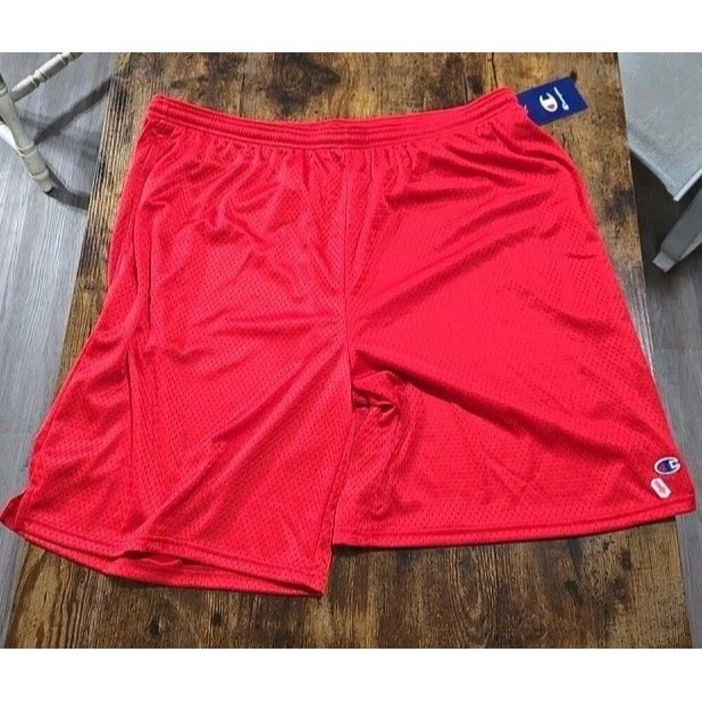 CHAMPION MESH SHORTS β New With Tags Red Athletic Men's Size 2XL